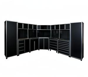 Quality Powder Coating Finish Steel Tool Boxes and Storage Cabinets for Workshop Garage Units wholesale