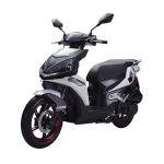 Steel Moped Gas Motor Scooter Plastic Body Drum Brake Auto Transmission