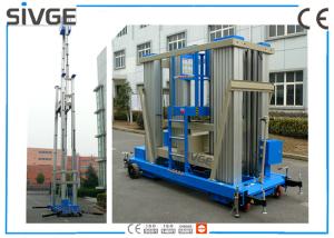 Quality Blue Aluminum Alloy Mobile Elevating Work Platform 20 M For Window Cleaning wholesale