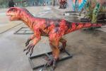 Artificial Amusement Park Realistic Animatronic Dinosaur , Mechanical Dinosaur