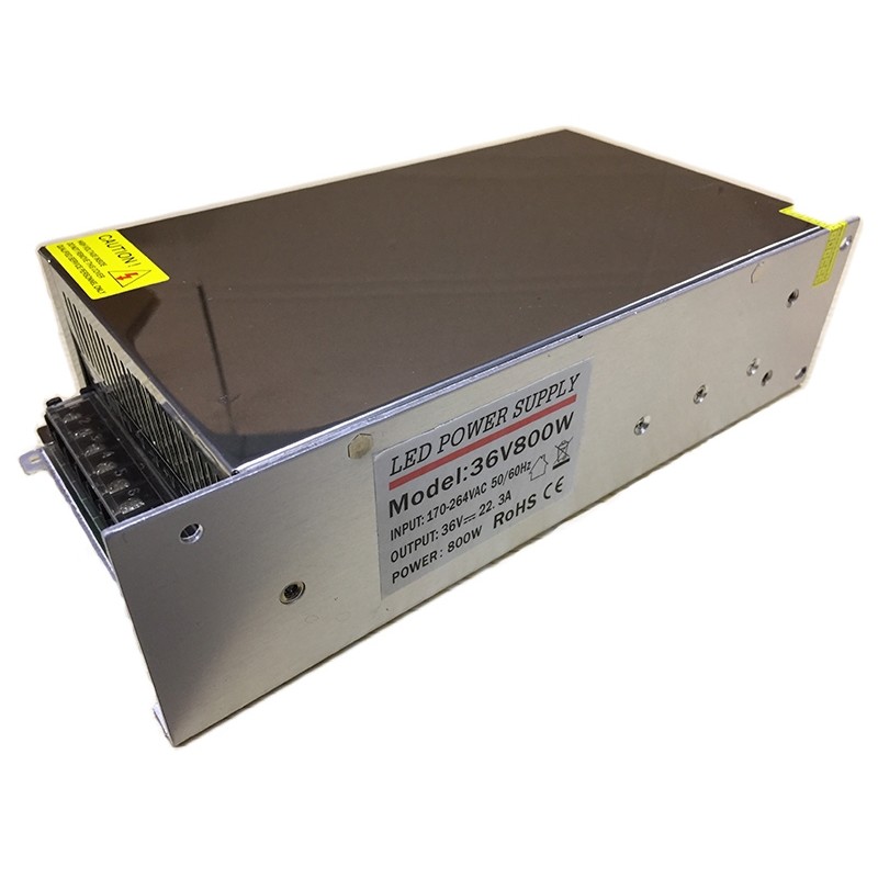 36v 800w Indoor power supply IP20 Transformer Adapter for LED Light