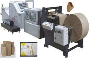Quality Servo motor control high speed automatic food kraft paper bag making machine wholesale