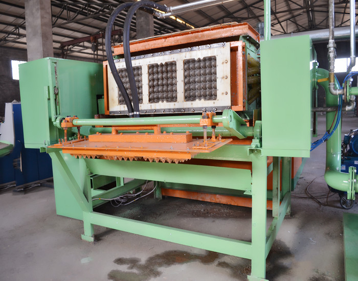 380V / 220V / Customized Egg Tray Making Machine With Reciprocating And Rotary