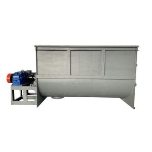 Quality 1 Industrial Clay Powder Mixer Detergent Powder Horizontal Ribbon Blender Dry Powder Mixing Machine wholesale