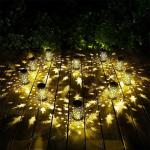 Lawn Decoration warm white Outdoor Solar Spot Lights With FCC RoHS Certification