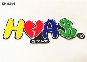 Quality Heartbreak Chenille Embroidery Patches Chenille Letters No Minimum wholesale