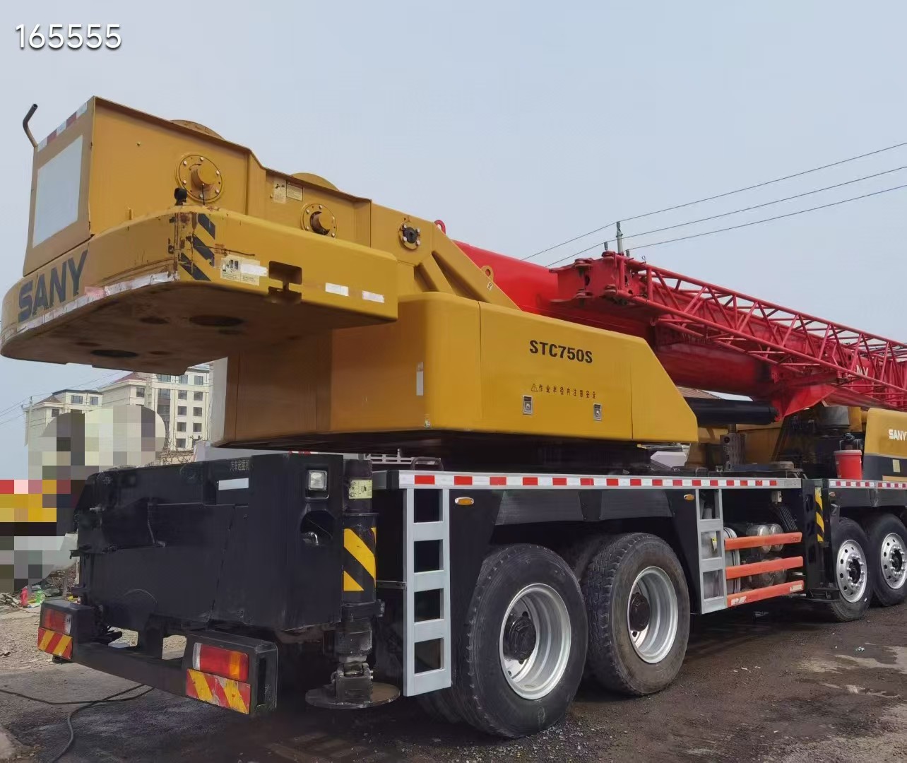 SANY Official 75 Ton Mobile Crane STC750S Used Truck Cranes Price