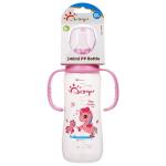 240ml Infant Baby Bottle FDA EN14350 Tested Pink Blue Green Color