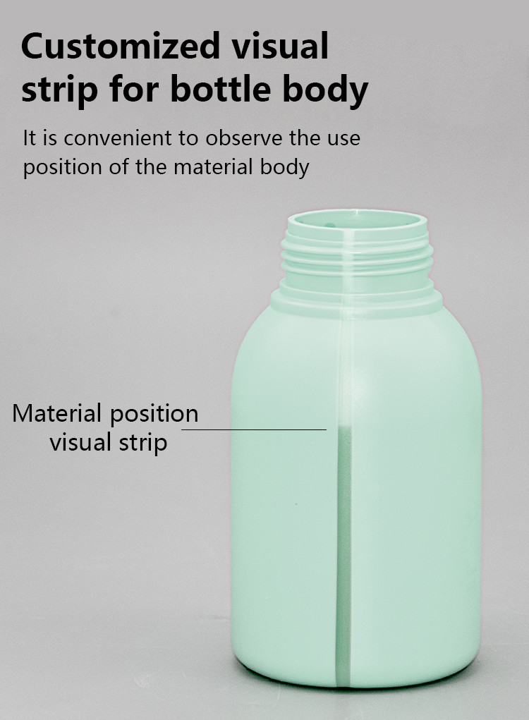 Hpde Hand Wash Od 33mm Foam Pump Bottle Cosmetic 50ml 100ml