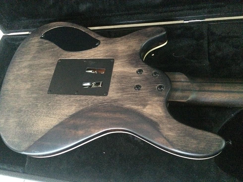 High quality 7 strings electric guitar flamed maple floyd rose bridge custom guitar with free shipping