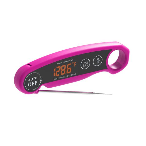 3.7V rechargeable battery digital meat thermometer indoor outdoor grilling