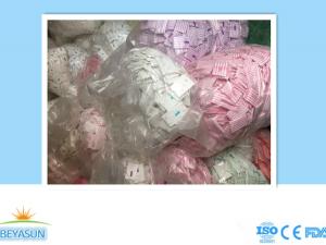 Quality B Grade In Bulk Women ' S Sanitary Pads For Girls / Ladies , Non - Woven Surface wholesale