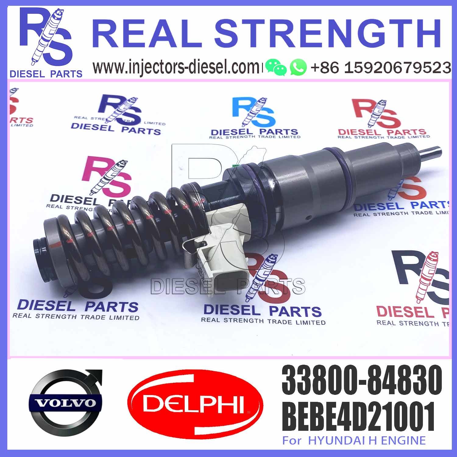 Diesel Fuel Injector E3 E3.18 33800-84830 Common rail injector 33800-84830