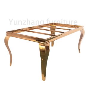 Quality Light Rectangular Household Simple Small Apartment Dining Table and Chair Combination Luxury Marble Dining Table wholesale