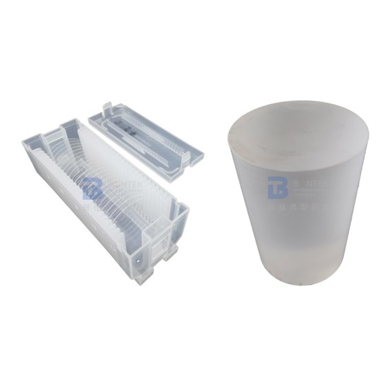 Diameter 2-12 Inch Silica Wafer With TTV 5um Glass Substrates