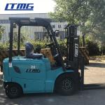 Ltmg 4 Wheel Electric Forklift Truck Low Running Cost With LED Lamp And 450ah
