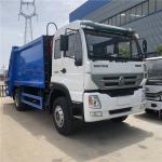 4X2 SINOTRUCK EURO 6 DIESEL 16CBM 18CBM REAR LOADER GARBAGE TRUCK COMPACTOR