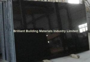 Quality Hunan Ink Black Marble Slab, Pure Black Marble Slab wholesale