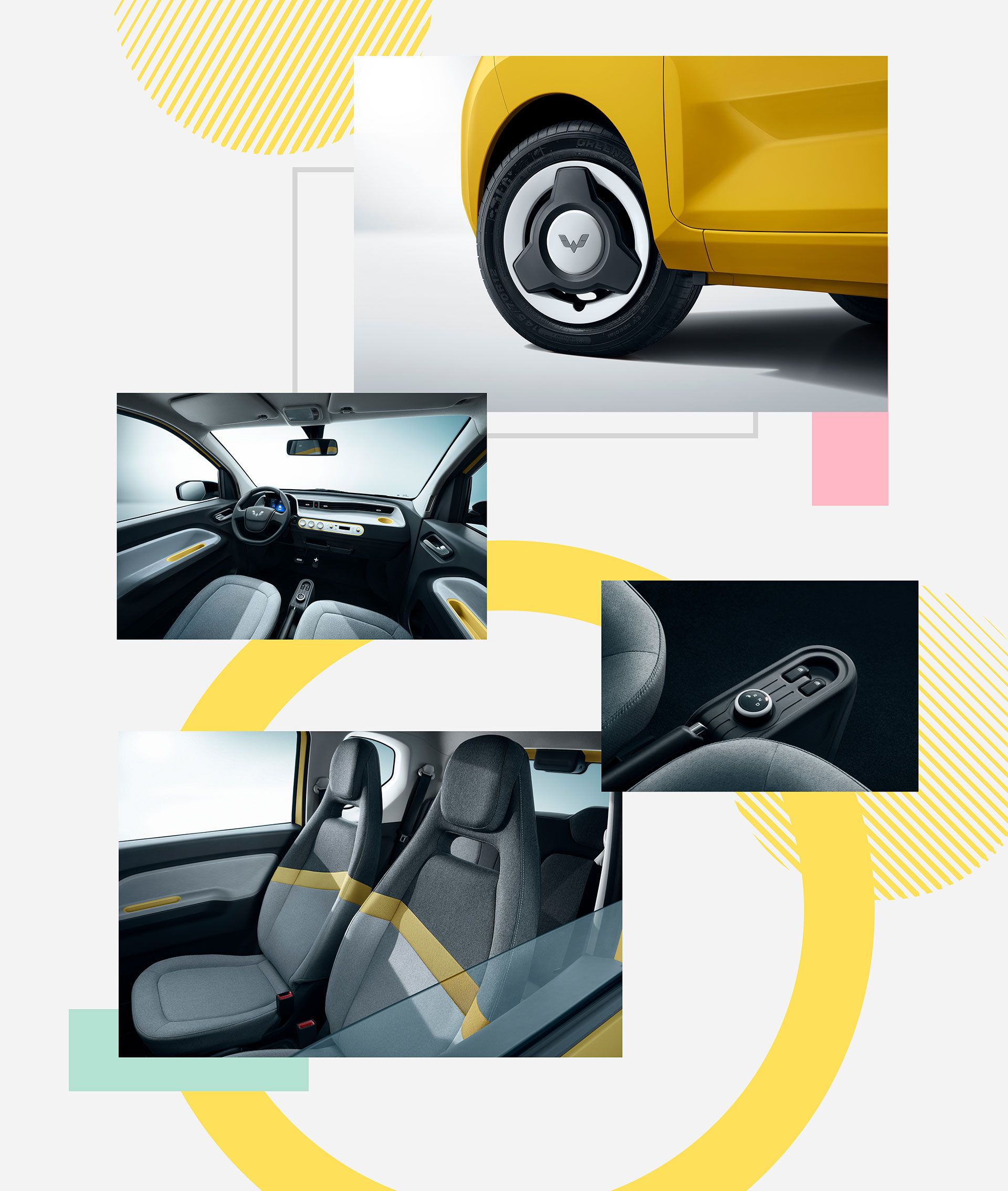 100% Pure Electric Wuling Hongguang Mini Ev Car 3 Door 4 Seat Hatchback Manufacturers