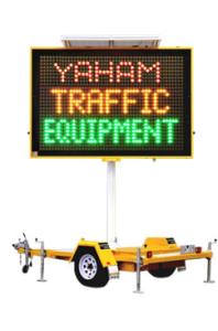 China EN12966 Mobile Variable Message Signs 31.25mm Truck LED Display on sale