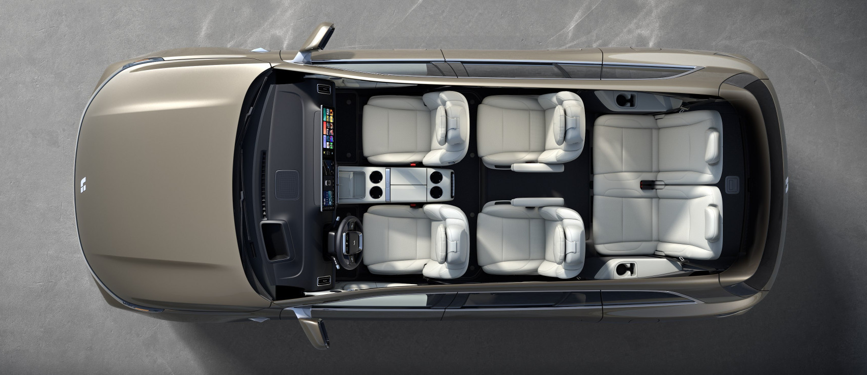 LI XIANG L8 Auto Large Luxury PHEV SUV 6 Seater Pure Electric Range 1315 Kilometers