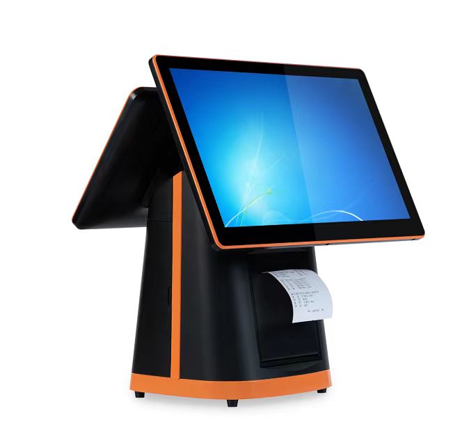 POS Terminal 880P Cash Register with 15.6'' Main Display and LED/VFD Customer Display