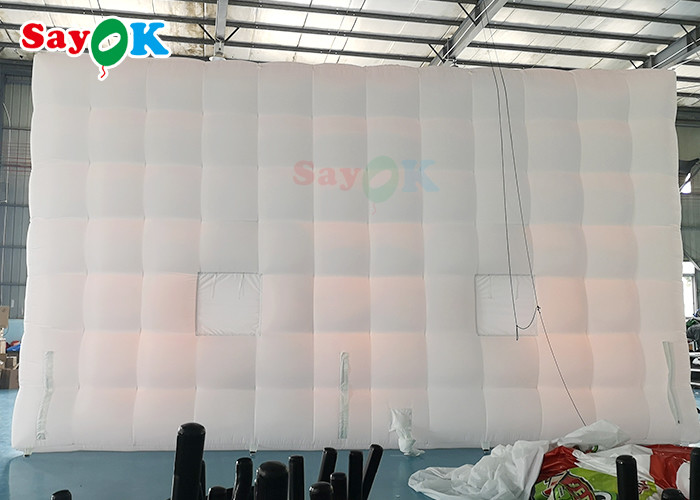 8x8x5m Inflatable Garden Tent Led Outdoor Inflatable Marquee Tent Rentals