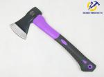 600G Size Forged Carbon Steel Materials Throwing Axe With Color TPR Handle