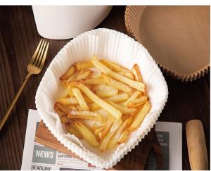 Quality Disposable Square Parchment Air Fryer Paper Liners Food Grade Nonstick wholesale