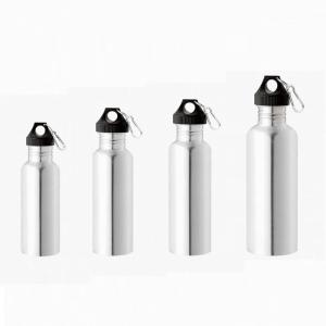 Quality 1000ml Single wall stainless steel sports bottle straight body classical wholesale