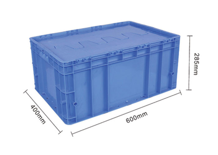 600*400mm 35kg PP Euro Stacking Containers Impact Resistance