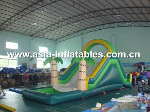 Quality Outdoor Splash Inflatable Water Slide, Inflatable Slide wholesale