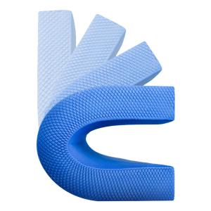 Quality Durable TPE Balance Non Slip Yoga Mat Blue Black Purple wholesale