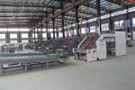 Touch Screen Flute Lamination Pasting Machine Two Flute One Sheet
