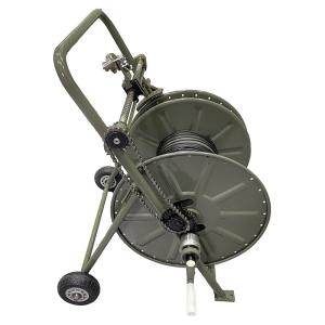 Quality LSZH Tactical Fiber Optic Cable Reel ROHS ISO Enhanced FTTx Connectivity wholesale
