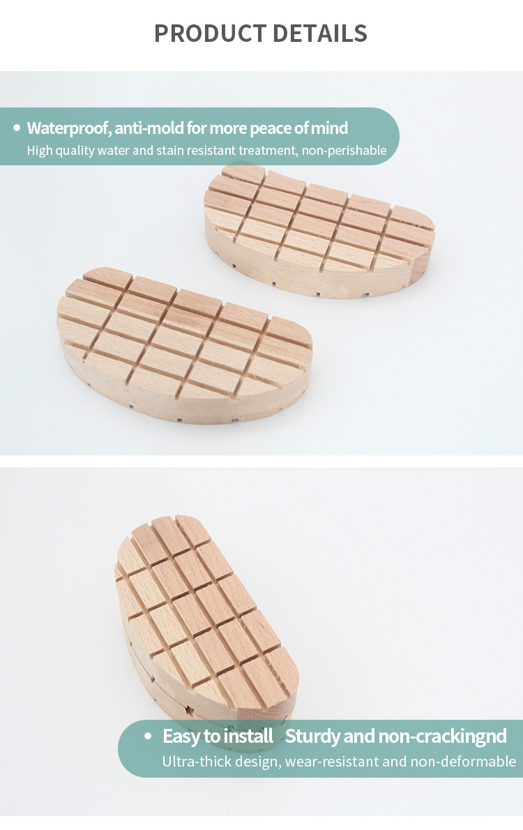 Hoof Trimming Tools 2CM Wooden Hoof Pads Hoof Mat For Cattle Hoof Trimming
