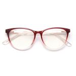 BSCI Round Optical Eyeglasses TR90 Frames Glasses Plain Lens