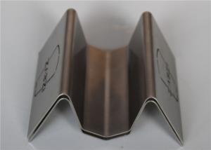 Quality Metal Fabrication Stainless Steel Stamped Parts With Different Finish Treatment wholesale
