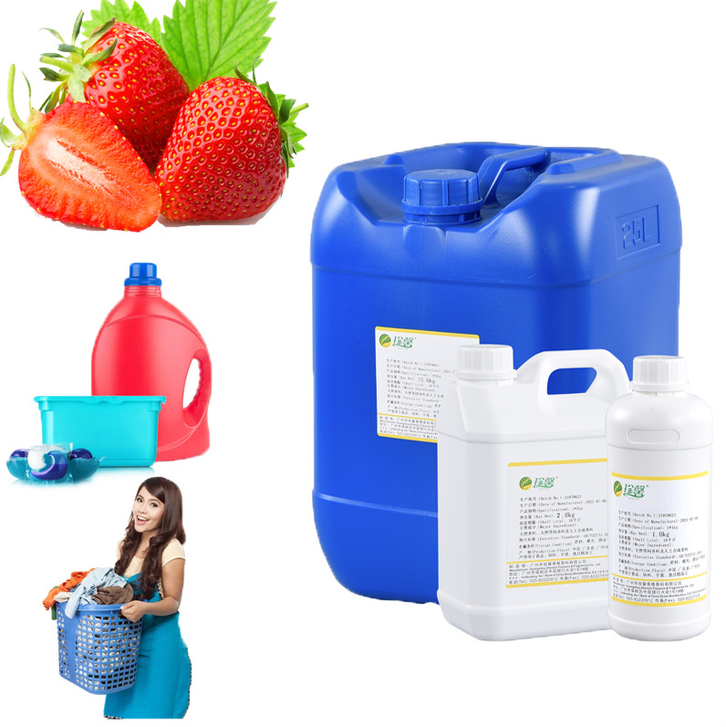 Top Fragrance Oil Liquid Detergent Strawberry Perfume Fragrance Oil For Clothwashing