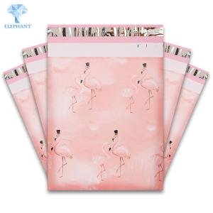Quality Frosted White Poly Mailer Bags Plastic Postage Bags 9C Printing wholesale
