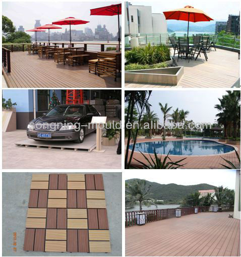 Co-extruded Wood Color Surface Solid PVC Plastic Flooring Board 3 Years After-sales Service