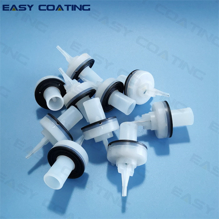 Powder coating guns optiselect flat jet nozzle electrode holder PTFE material 1000055