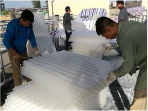 Quality FRP / PP Lamella Plate Settler At 60 Degree Angle For Sewage Treatment wholesale