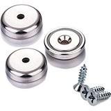 Neodymium magnet inside pot magnet with hook