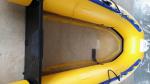 PVC / Hypalon Clear Bottom Inflatable Boat 3 Chamber TF270 With Clear View