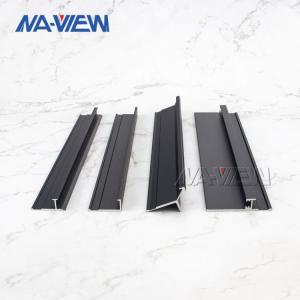 Quality Black Ceramic Bullnose Metal Tile Edging Angle Corner Trim wholesale