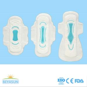 Quality Winged Airlaid Paper Sumitomo SAP Sanitary Napkins Waterproof wholesale