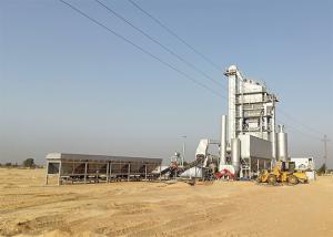 Quality PLC Control Stationary Filter 550m2 Hot Mix Asphalt Plant wholesale