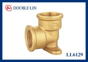 Quality 1/2 &quot; To 1 &quot; Female X Female Brass Wall-plated Elbow wholesale