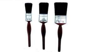 Quality Black Bristle Fine Bristle Paint Brush 50 Mm Wood Handle wholesale